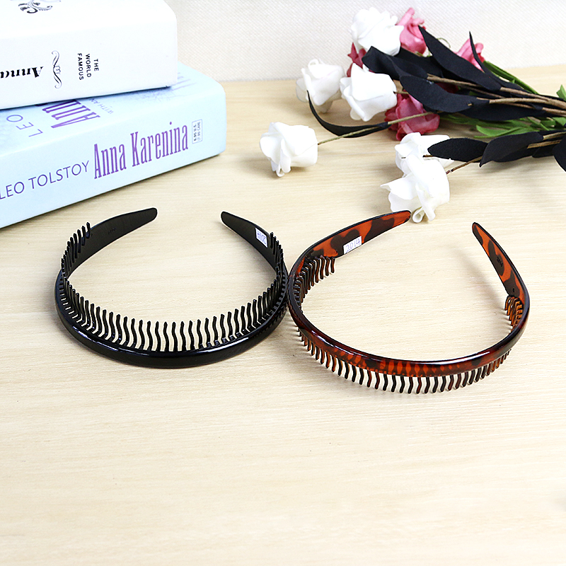 HMOW Leopard Fabric Headband All-match Retro Girls Hair Accessories thumbnail
