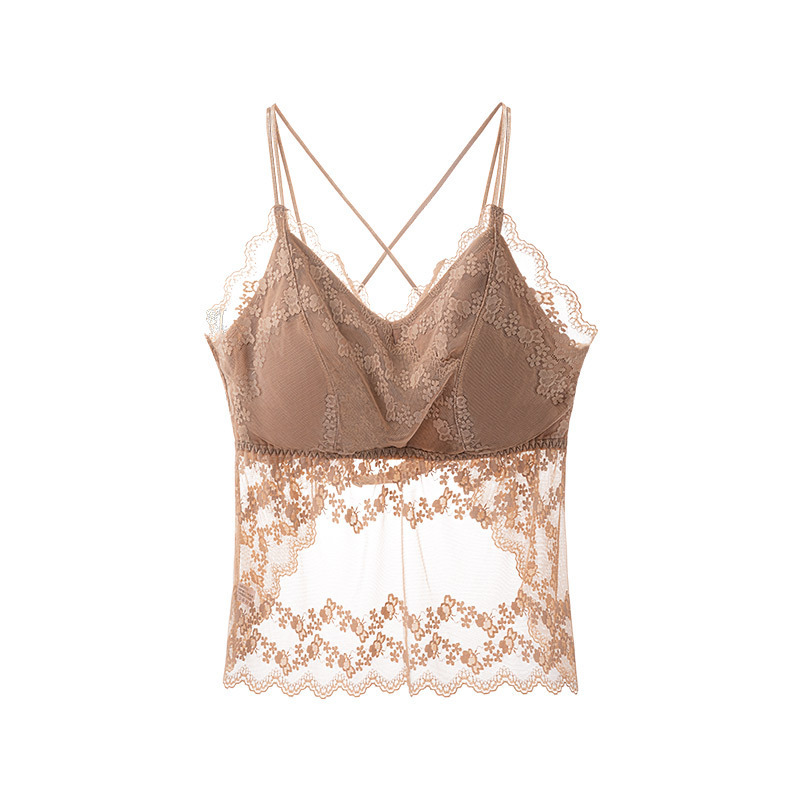 2022 Latex cushion back core wrap, sexy anti-exposure, beautiful back lingerie, lace backless, uniform size, black strapless bra Item Picture