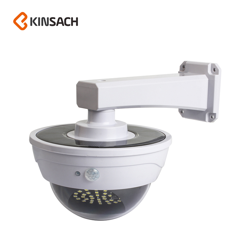 太阳能仿真监控摄像头防贼灯家用户外庭院人体感应照明灯农村路灯