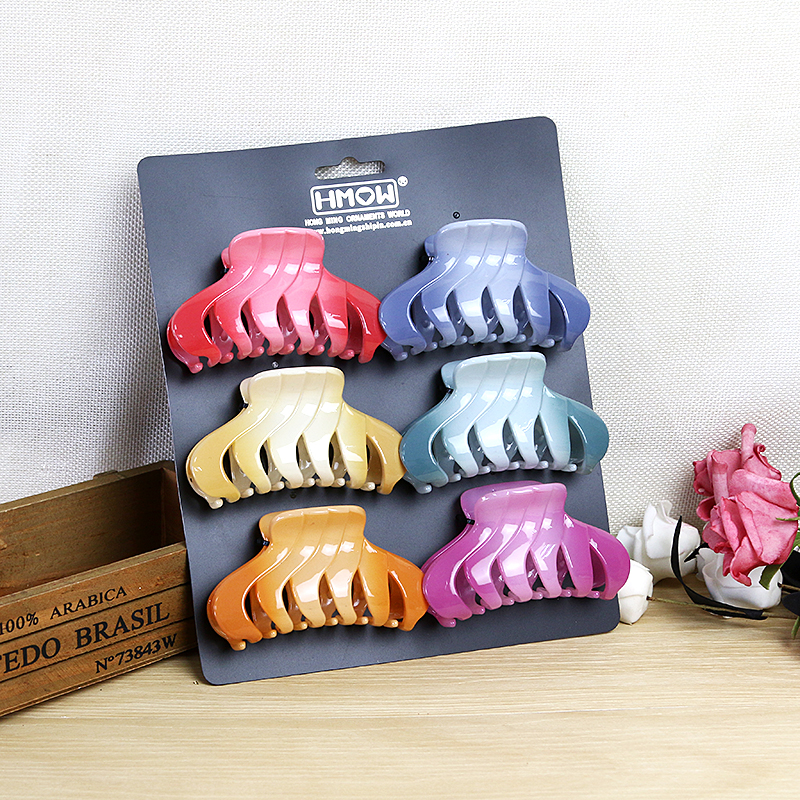 HMOW Large Claw Hair Clip Jumbo Hair Claws Plastic Hair Clamp thumbnail
