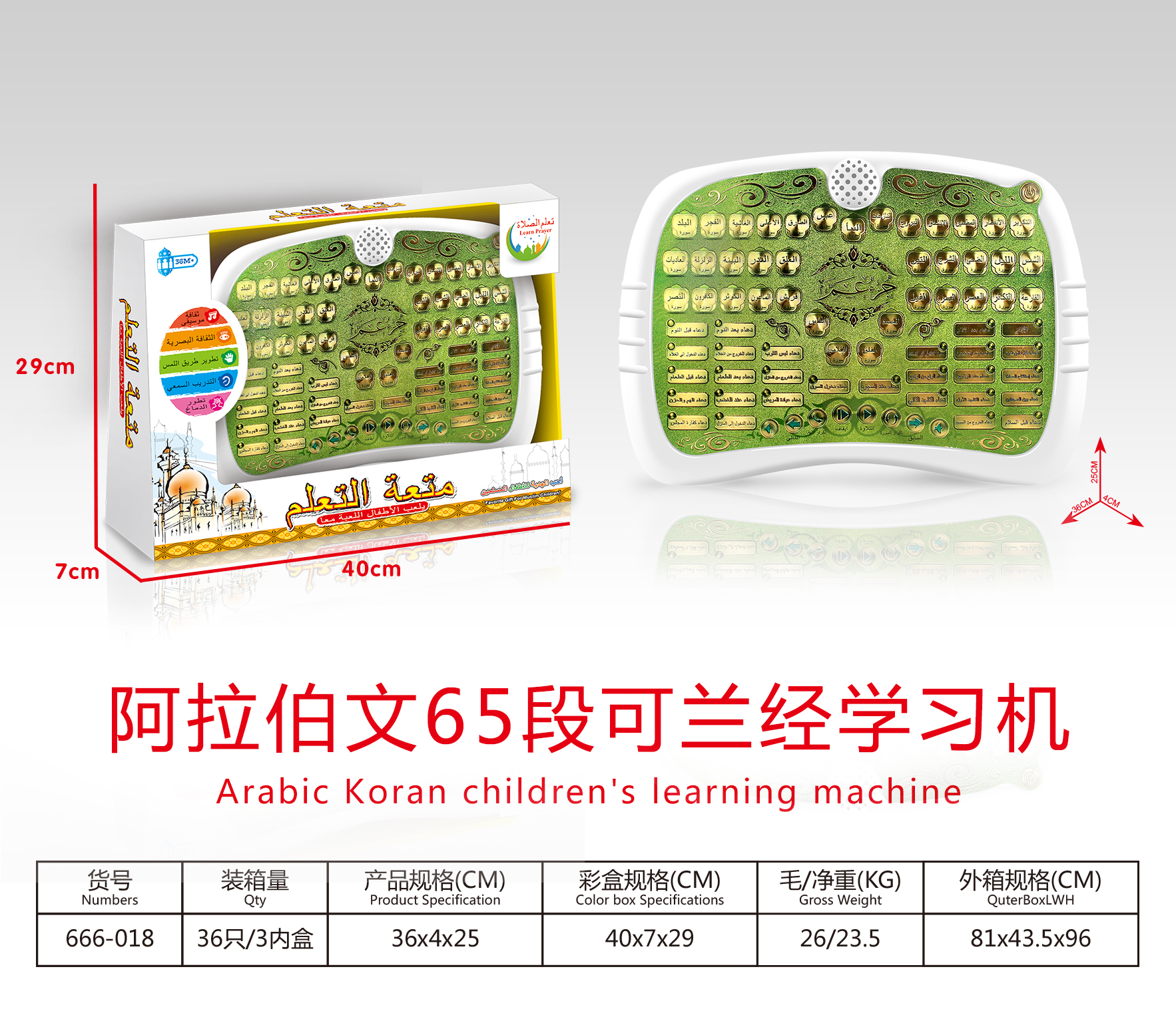 Children learn about the legend of the prophet in the Arabic Koran