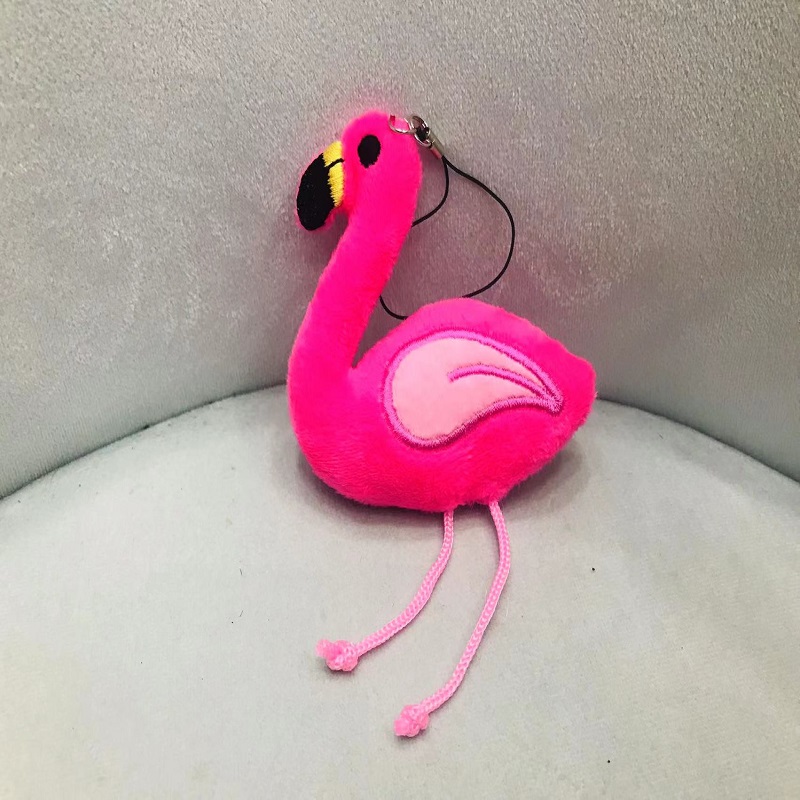 森宝猴01毛绒挂件火烈鸟钥匙扣玩偶书包挂饰小礼品公仔抓机小娃娃饰品配件毛绒详情4