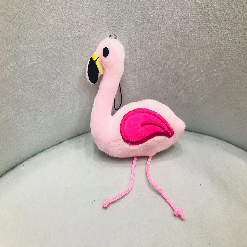 森宝猴01毛绒挂件火烈鸟钥匙扣玩偶书包挂饰小礼品公仔抓机小娃娃饰品配件毛绒详情3