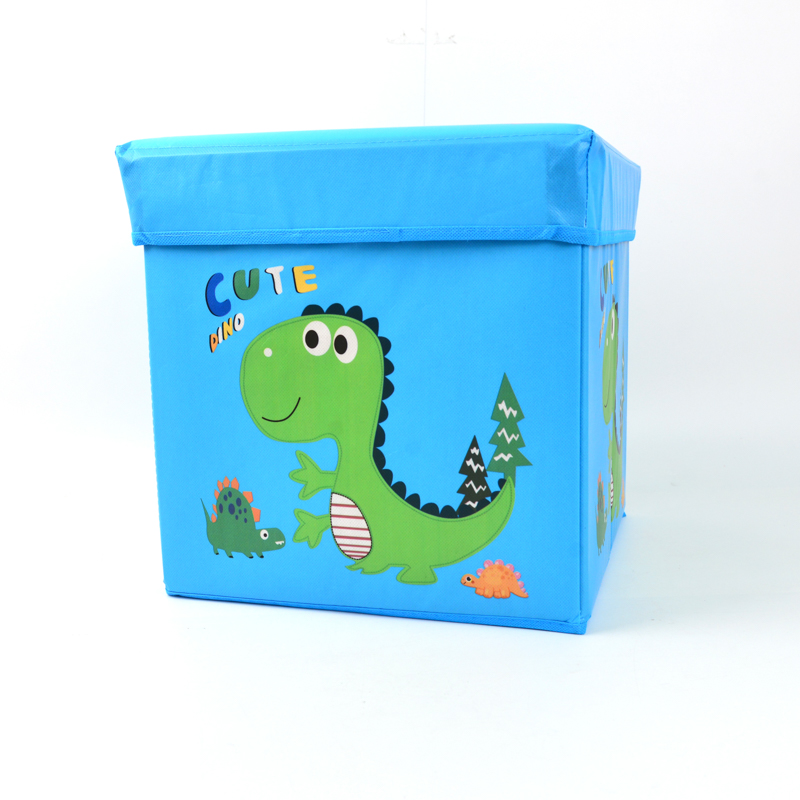 CHAOZHI Foldable Non-Woven Fabric Organize Storage Large Box Collapsible With Lid thumbnail