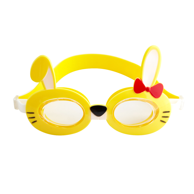 Blue Dance cute cartoon waterproof and fog-proof goggles Silicone goggles for children Item Picture