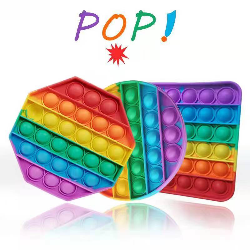 Cross-Border New Anti-Rat Pioneer Bubble Joy Silicone Finger Pressure Bubble Joy Stress Relief Toy