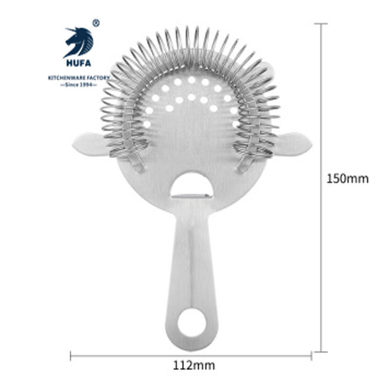 Stainless steel ice filter four corner ice filter shaker ice filter shaker ice filter shaker stainless steel manufacturers direct can be freely matched with shaker accessories Item Picture