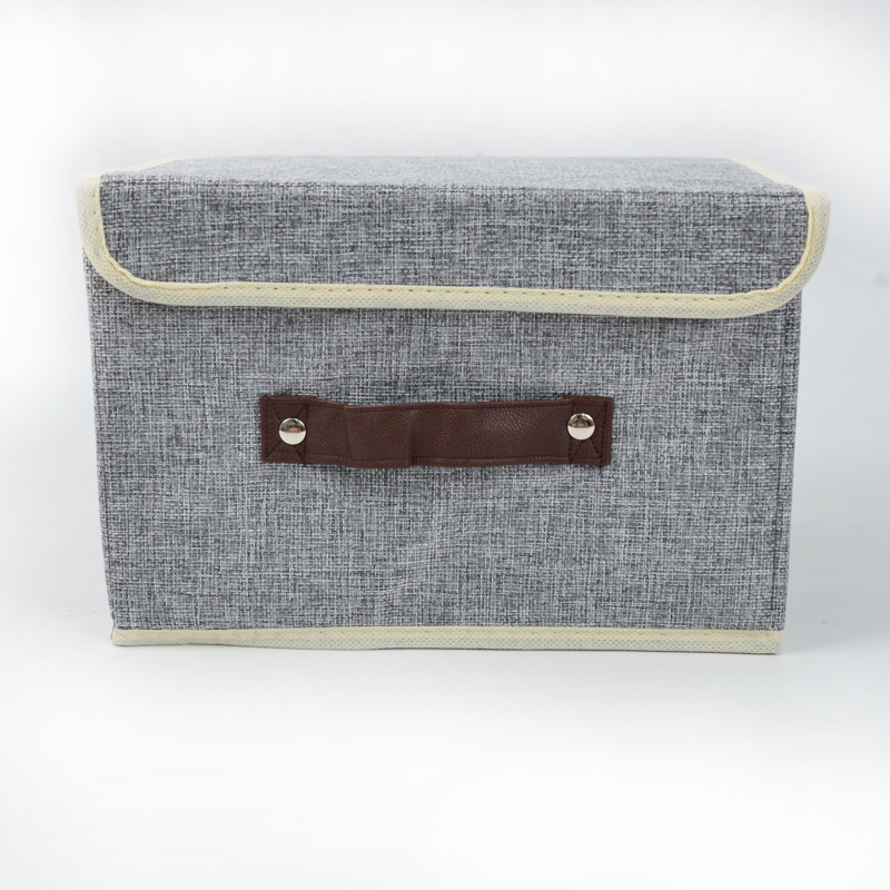 CHAOZHI Home Modern Convenient Stackable Foldable Storage Box With Lid thumbnail
