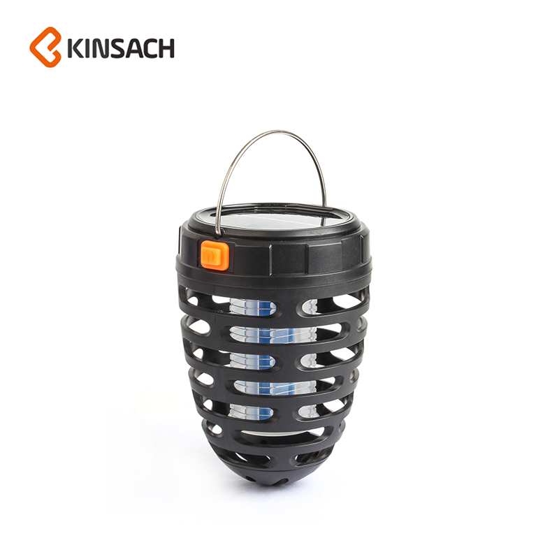 Cross-border new products: Wall-mounted small portable solar mosquito-killing lamp, mosquito repellent lamp, insect-killing outdoor waterproof ultraviolet lamp