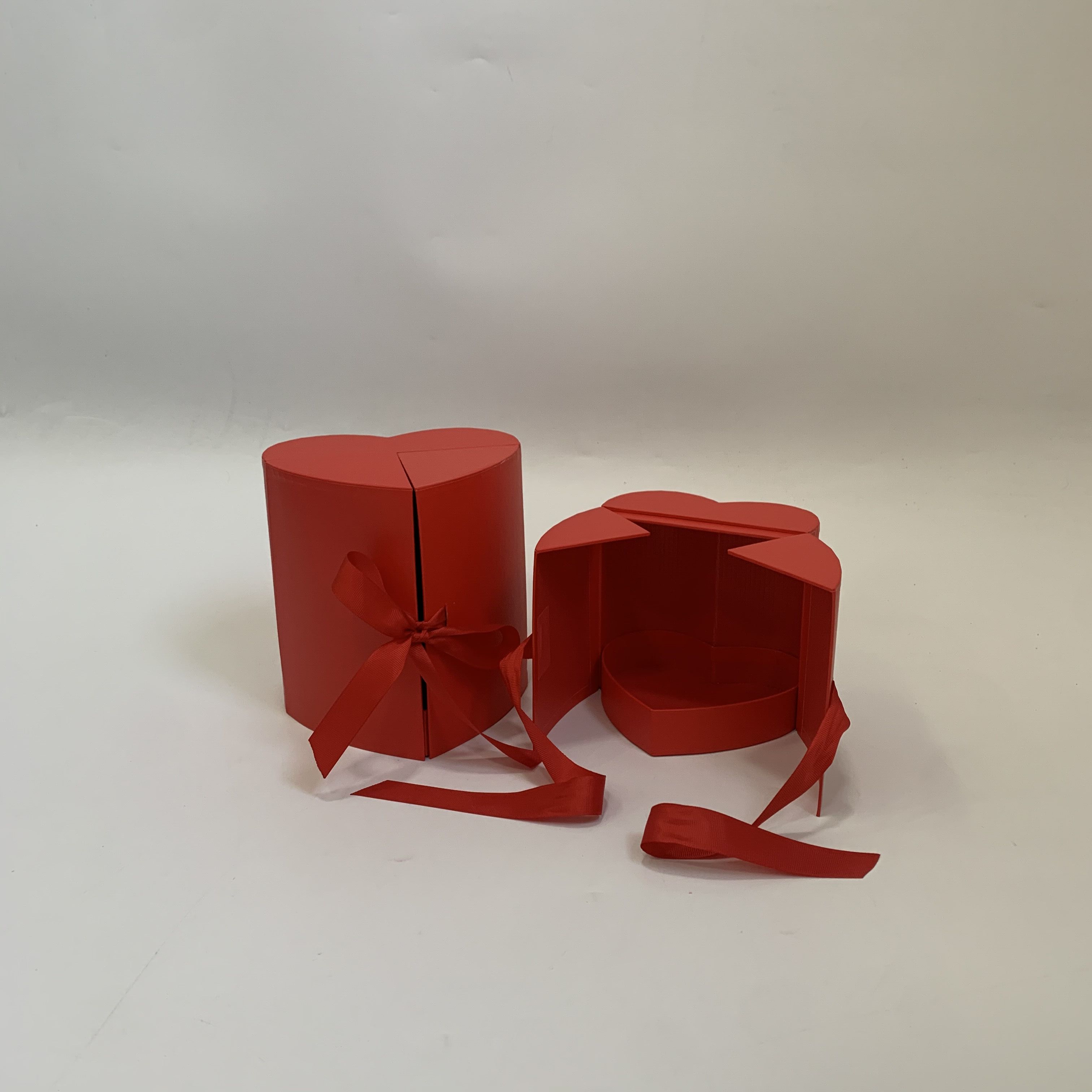 Wena Heart-Shaped Double Set Of Two Gift Boxes Gift Packaging Box Wedding Gift Box Portable Gift Box Gift Box details Picture