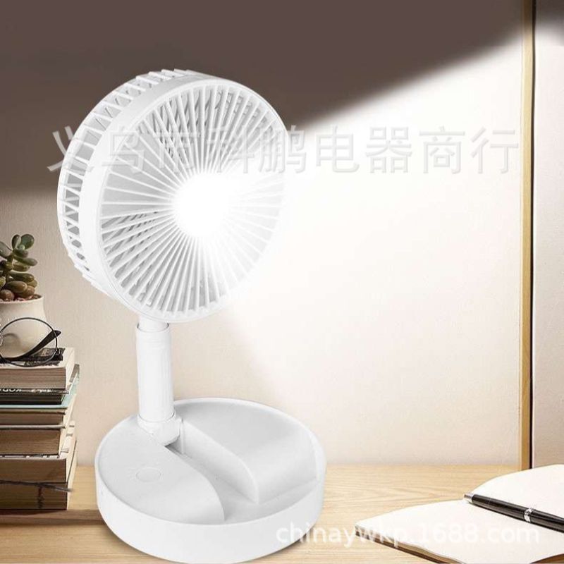 小夜灯风扇 USB充电风扇 迷你风扇 折叠伸缩风扇 USB风扇详情2