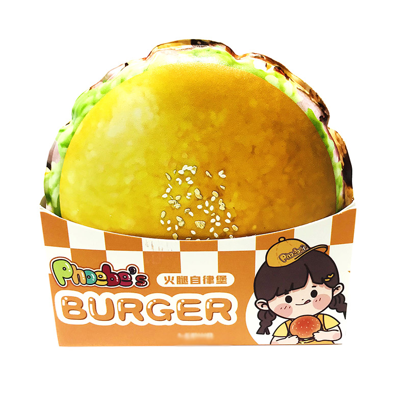 108 pages Creative Hamburger series color notebook Application Scenario