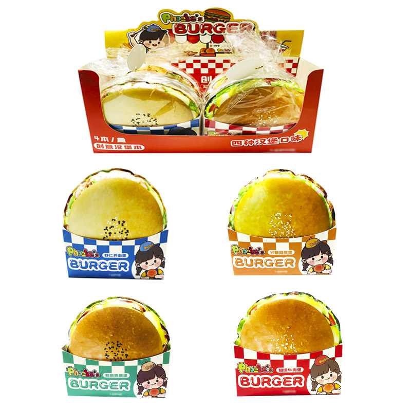 108 pages Creative Hamburger series color notebook full figure