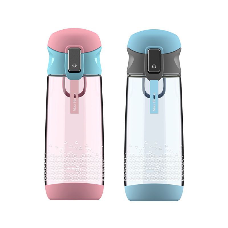 750ml Creative Gift 5402 plastic water bottle with spring cap water bottle full figure