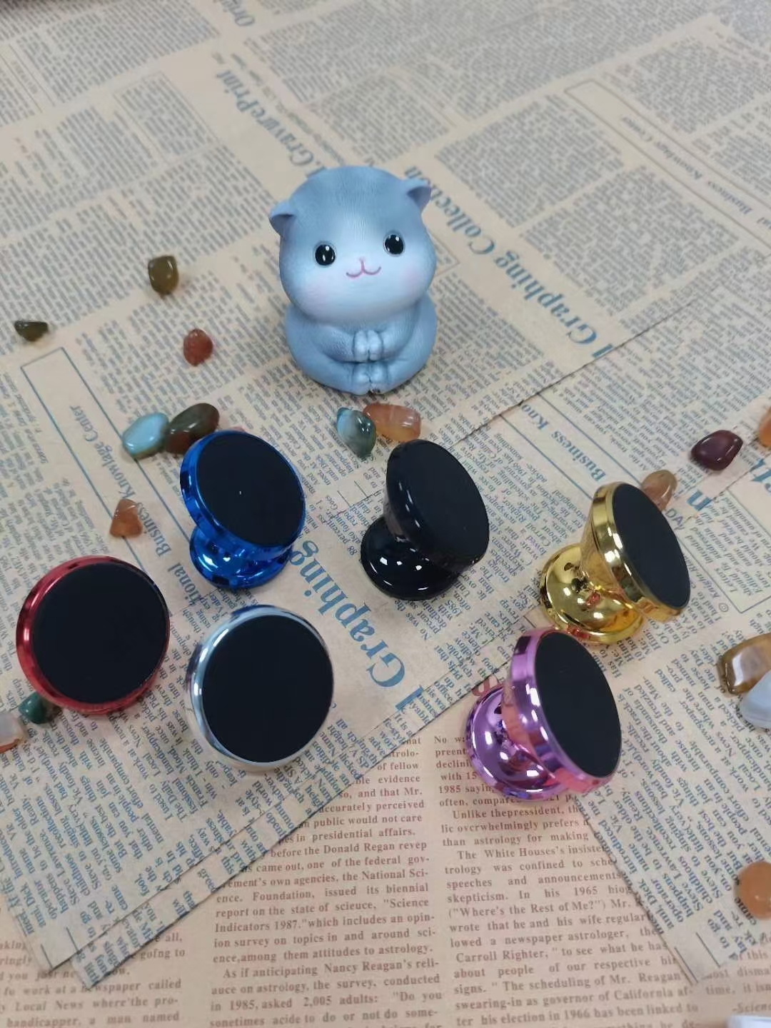 车载手机支架实物图