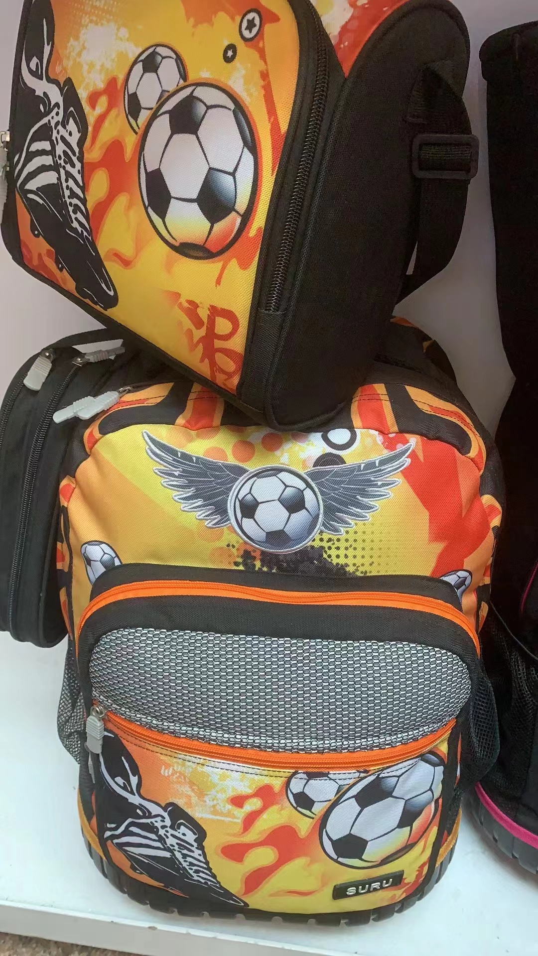 Three-Piece Backpack, Lunch Bag, Pen Bag, Backpack 008