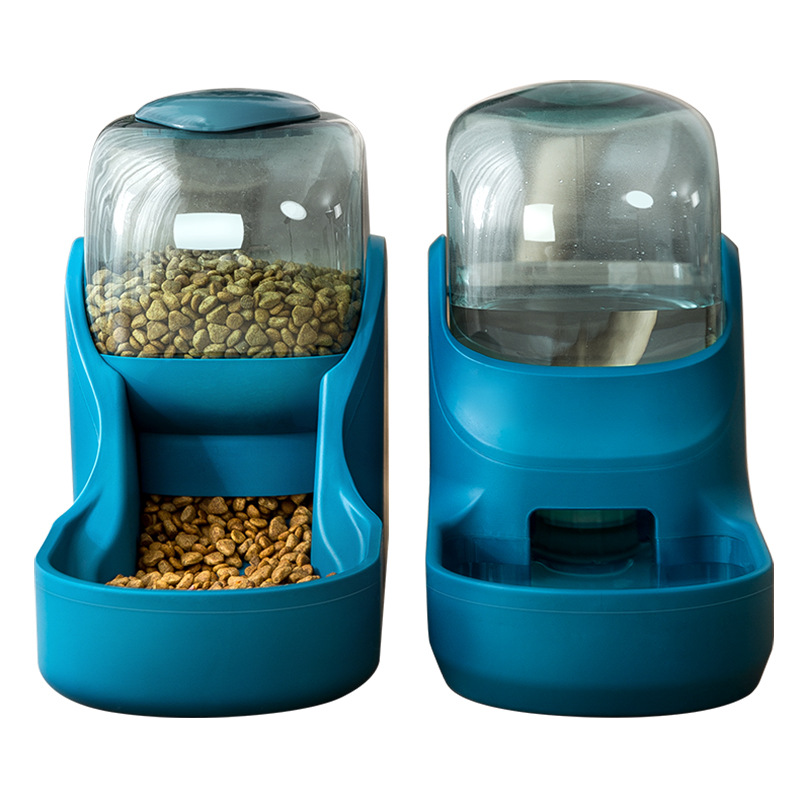 Nuevos accesorios para mascotas tazón de comida para gatos lavabo de comida para perros tazón de almacenamiento automático de agua tazón de alimentación automática tazón para perros tazón para gatos suministros para mascotas pic 2
