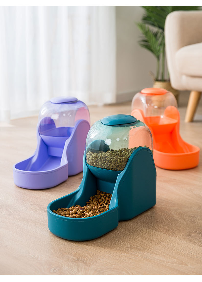 Nuevos accesorios para mascotas tazón de comida para gatos lavabo de comida para perros tazón de almacenamiento automático de agua tazón de alimentación automática tazón para perros tazón para gatos suministros para mascotas pic 6