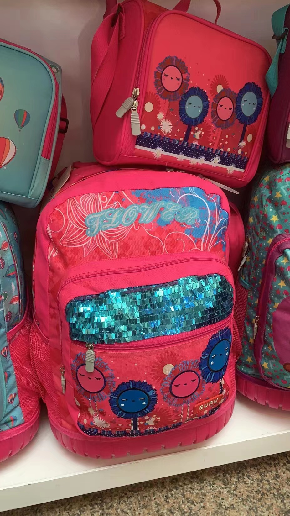 Three-Piece Backpack, Lunch Bag, Pen Bag, Backpack