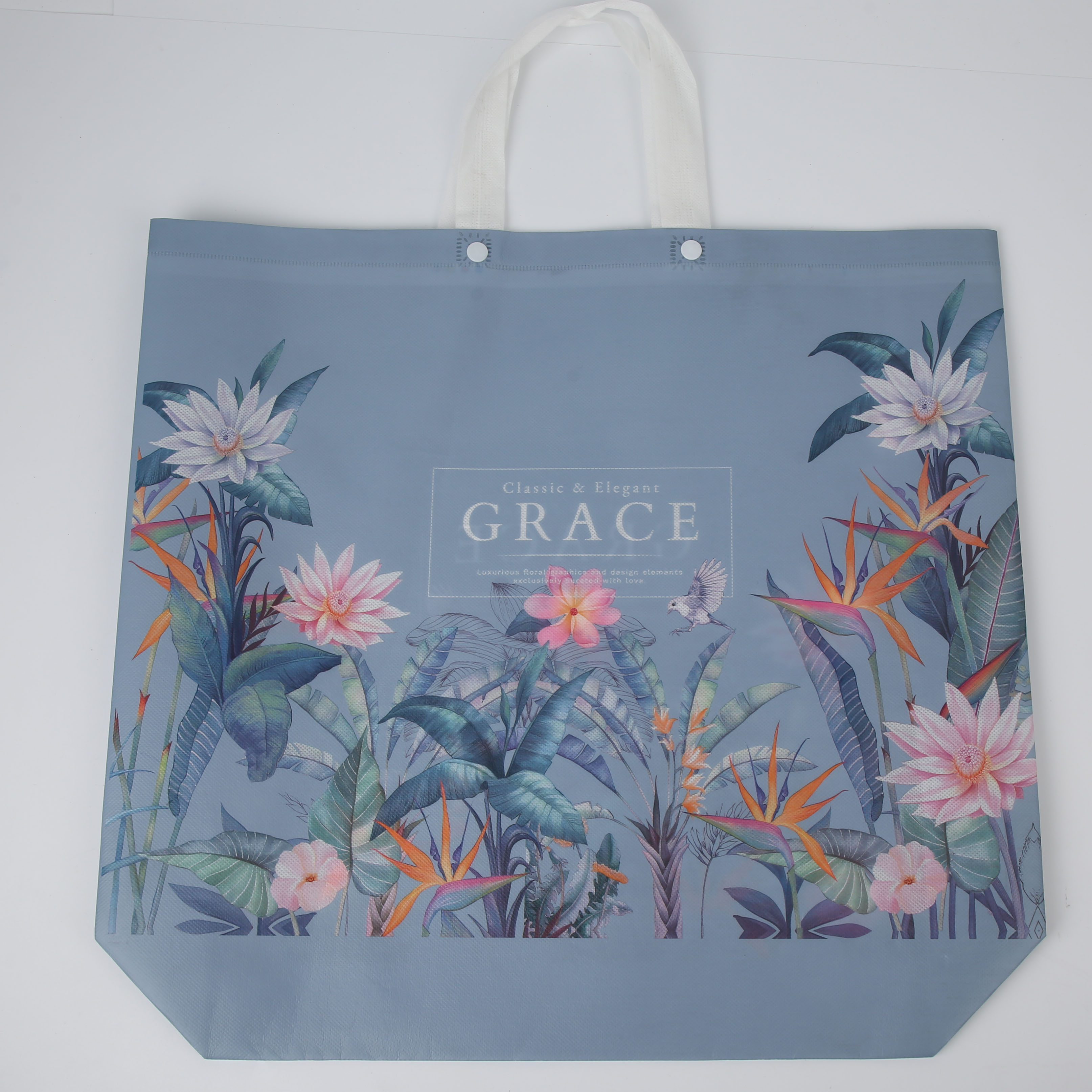 Factory direct sales of handbags, plastic bags and non-woven fabrics in one row for convenient shopping bags pic 2