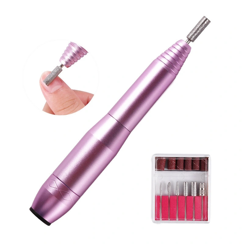Portable Nail sander for exfoliating and polishing Mini electric nail tools Electric nail sharpener