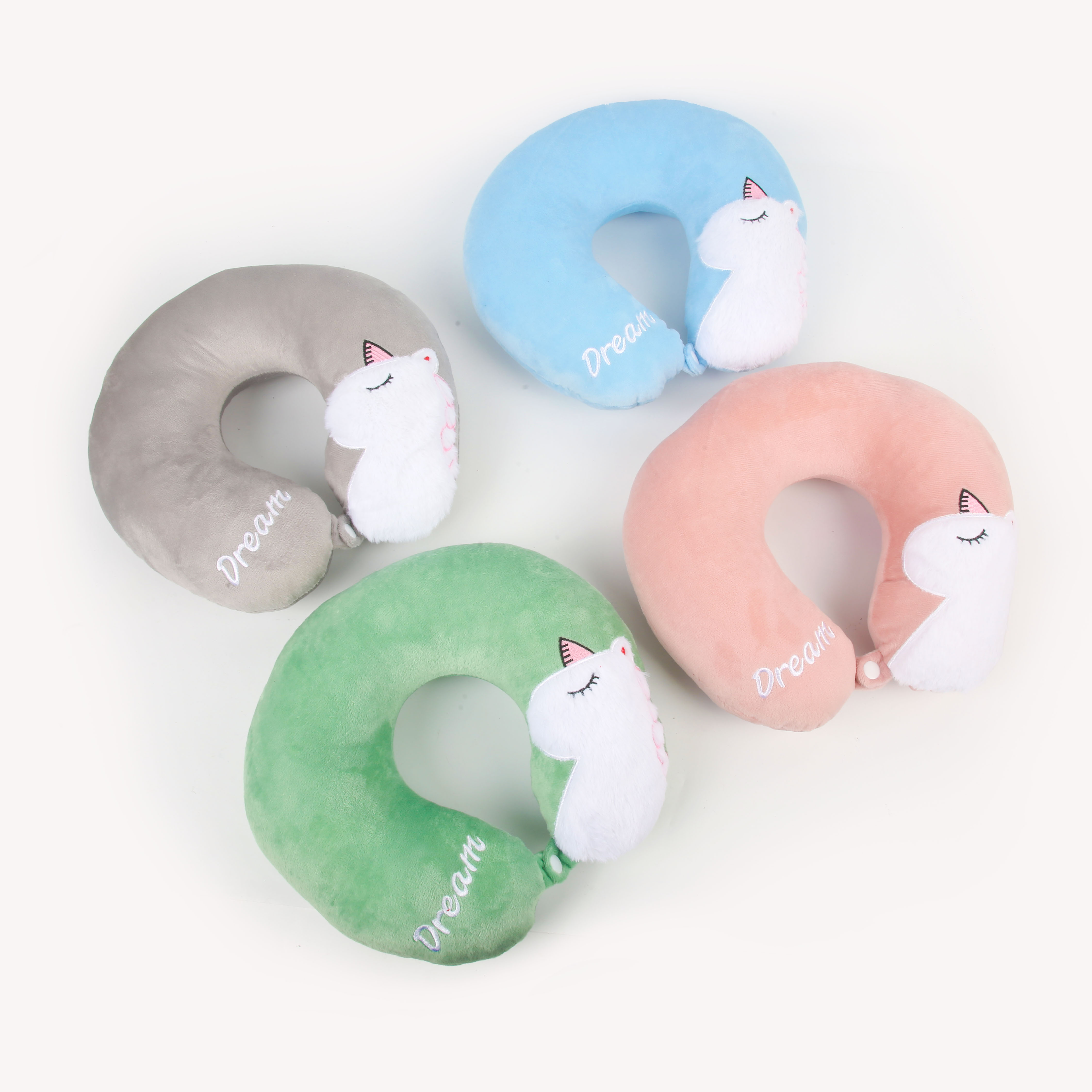 U neck pillow U travel pillow U unicorn design thumbnail