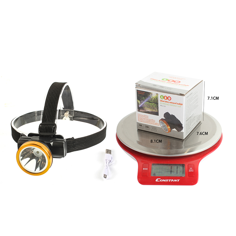 Headlamp, high-intensity charging, ultra-bright sensor miner's lamp, fishing night fishing, head-mounted flashlight, led outdoor lamp Specification image