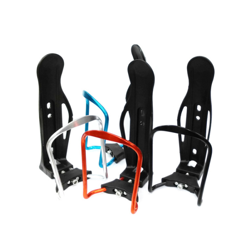 190101 Aluminum adjustable water bottle stand quick-release bicycle aluminum alloy water bottle stand bicycle water cup stand cup holder details Picture
