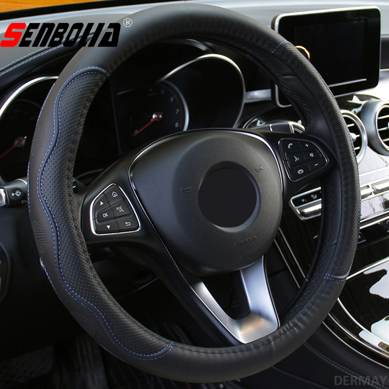 senbolia-FXP-51汽车方向盘套 四季 通用型汽车方向盘套 厂家直销 欢迎前来询价和定制  汽车内饰用品  详情5