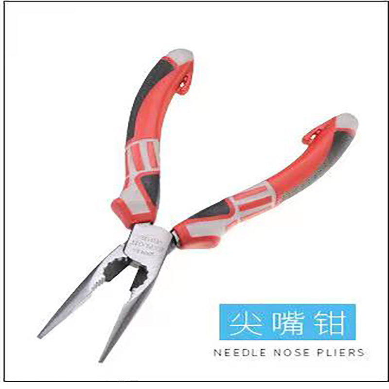 EXPLOIT Teflon pointed-nose pliers CR-V chromium-vanadium steel 6-inch pointed-nose pliers are resistant to high pressure and not easy to break, with exquisite craftsmanship pic 5