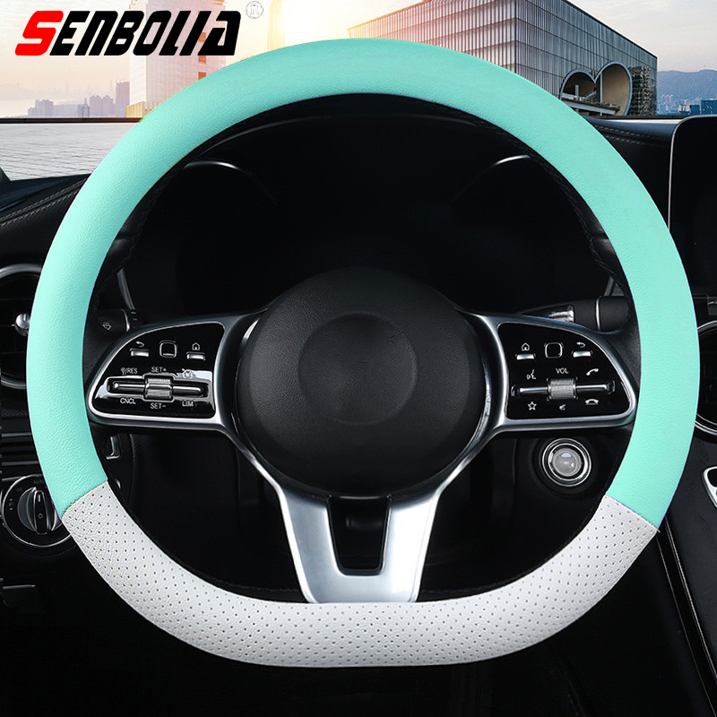 FXP-34 all-season universal car steering wheel cover factory direct sales. Welcome to inquire and customize pic 10