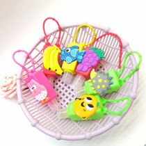 New PVC creative cartoon image hand sanitizer mini portable portable portable simple hand sanitizer fashion pendant