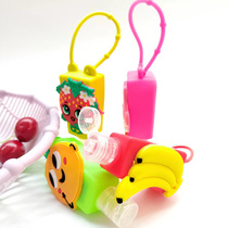 New PVC creative cartoon image hand sanitizer mini portable portable portable simple hand sanitizer fashion pendant