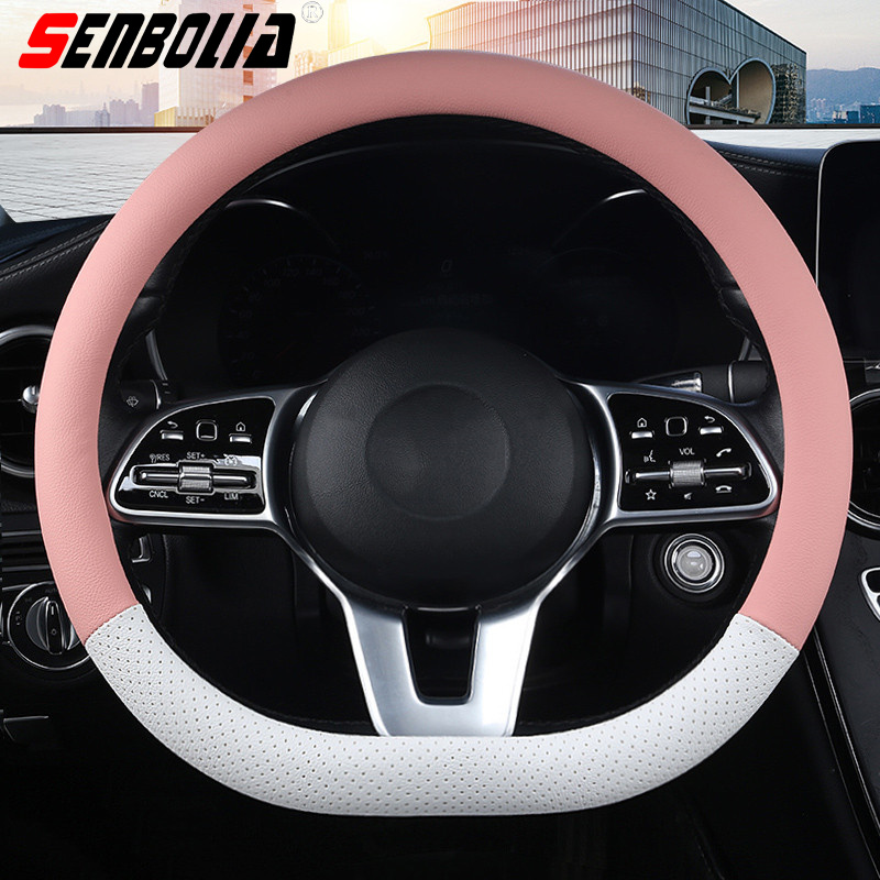 FXP-34 all-season universal car steering wheel cover factory direct sales. Welcome to inquire and customize pic 9