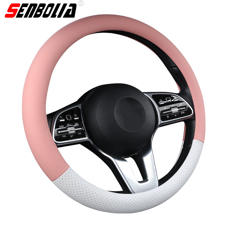 FXP-34 all-season universal car steering wheel cover factory direct sales. Welcome to inquire and customize pic 3