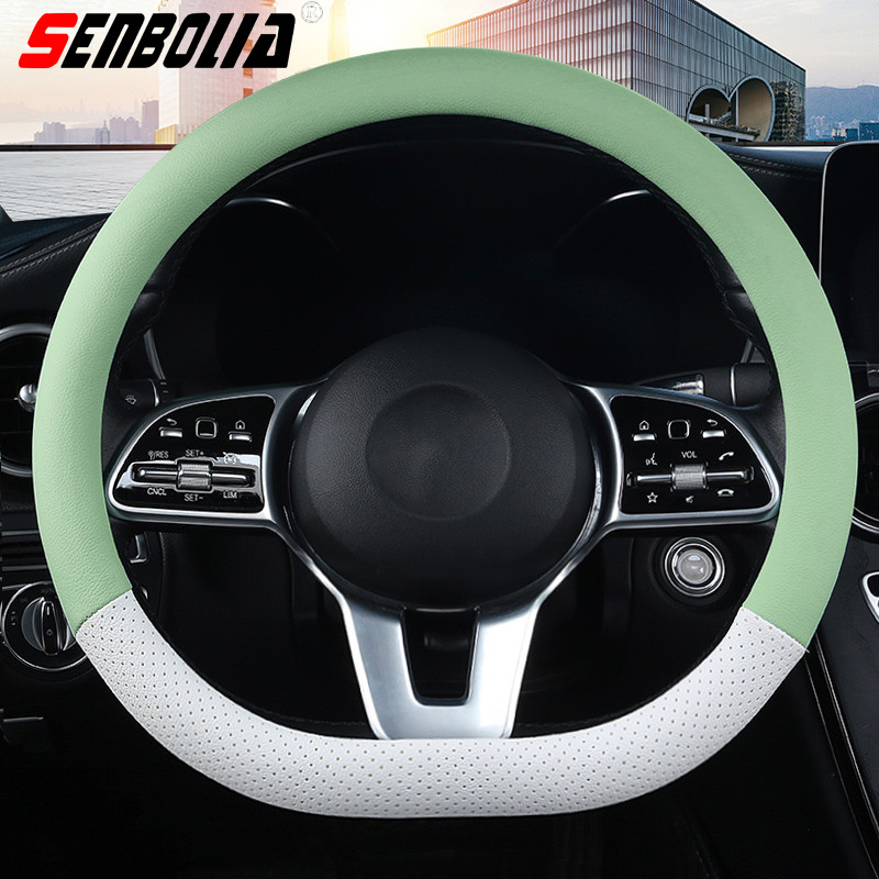 FXP-34 all-season universal car steering wheel cover factory direct sales. Welcome to inquire and customize pic 8