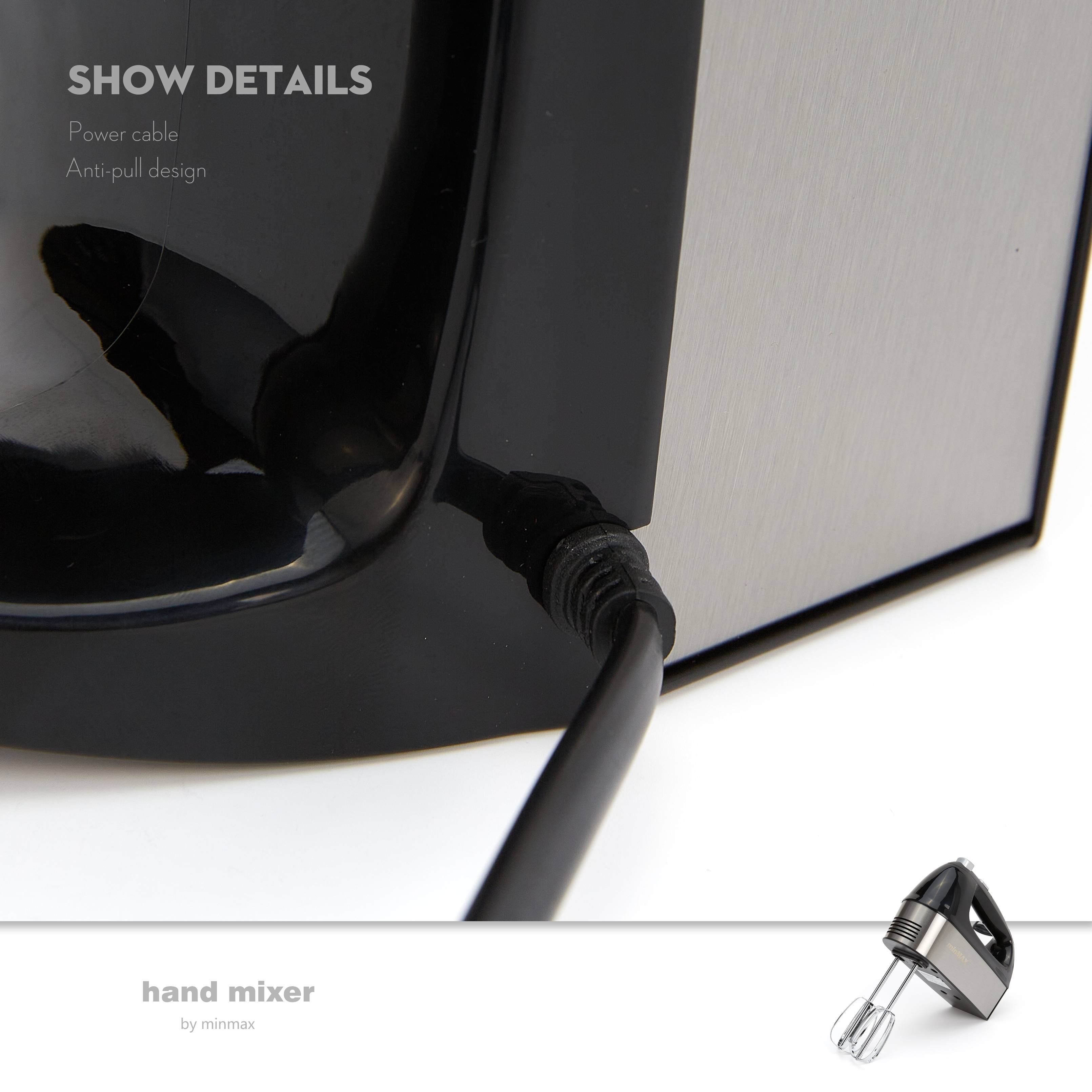 minMAX电动打蛋器9212家用手持搅拌打蛋机 打奶油烘焙工具和面机详情13