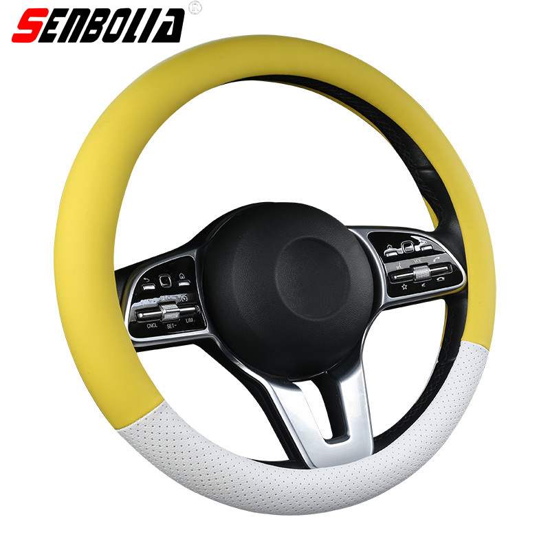 FXP-34 all-season universal car steering wheel cover factory direct sales. Welcome to inquire and customize pic 6
