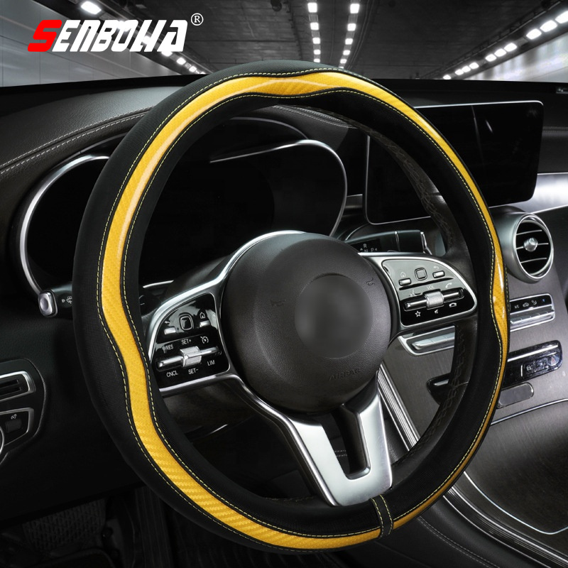 FXP-36 all-season universal car steering wheel cover factory direct sales. Welcome to inquire and customize pic 3