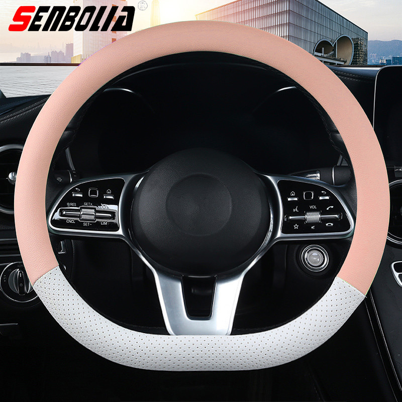 FXP-34 all-season universal car steering wheel cover factory direct sales. Welcome to inquire and customize pic 11
