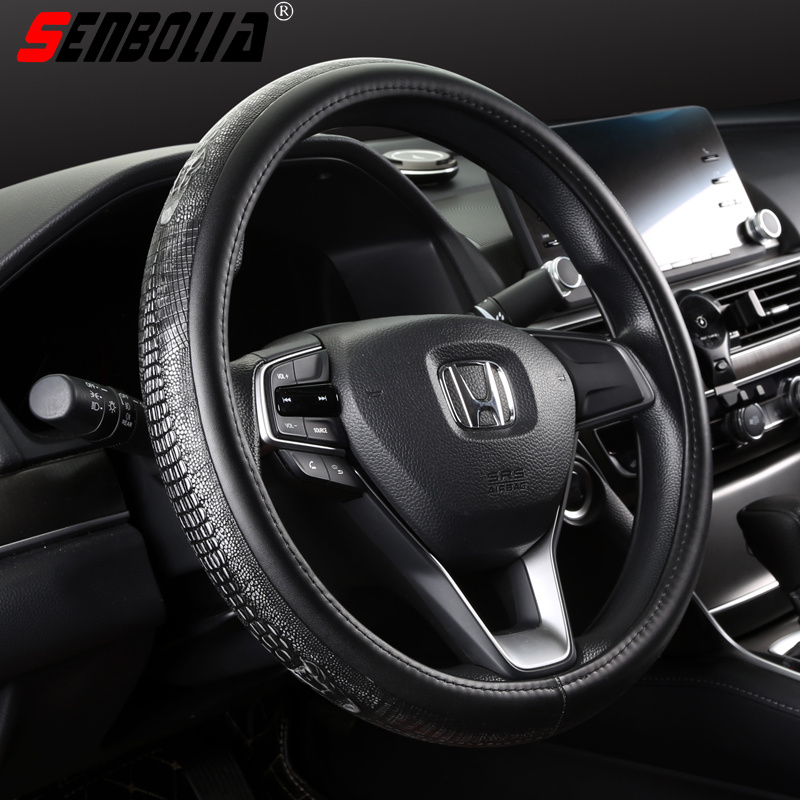 FXP-35 all-season universal car steering wheel cover factory direct sales. Welcome to inquire and customize pic 4