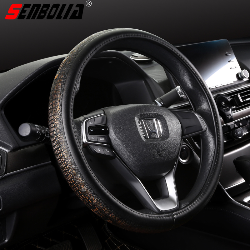 FXP-35 all-season universal car steering wheel cover factory direct sales. Welcome to inquire and customize pic 3