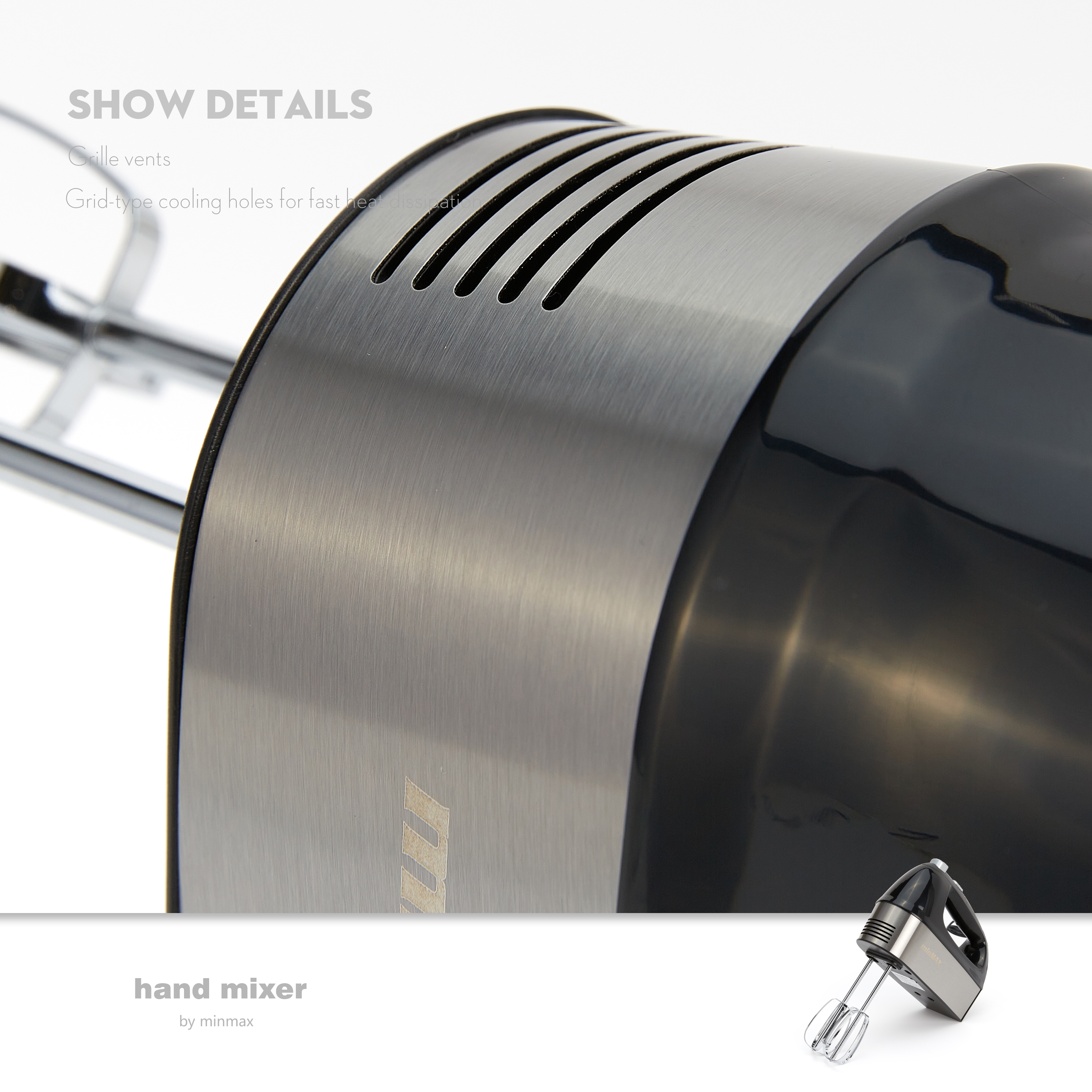 minMAX电动打蛋器9212家用手持搅拌打蛋机 打奶油烘焙工具和面机详情11
