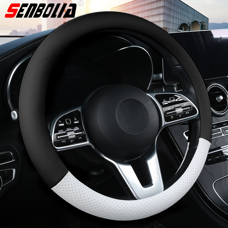 FXP-34 all-season universal car steering wheel cover factory direct sales. Welcome to inquire and customize pic 2