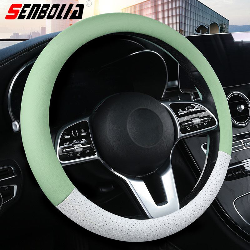 FXP-34 all-season universal car steering wheel cover factory direct sales. Welcome to inquire and customize pic 4