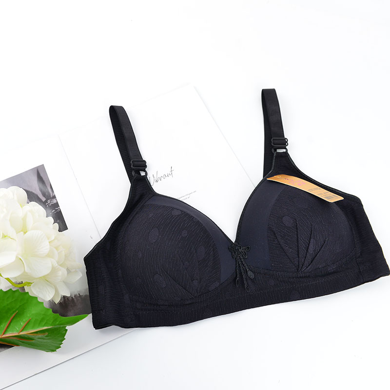 MEI YU Underwear Push Up Bras For Women Deep V Triangle Bra Soft Comfort Bralette details Picture