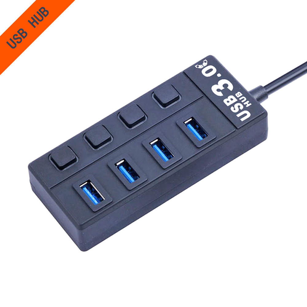 1.2-meter USB3.0 expansion converter, 4-port multi-functional computer external HUB, HUB splitter, high-speed transmission, notebook keyboard, USB flash drive, mouse, USB, various power supplies, XL-5048