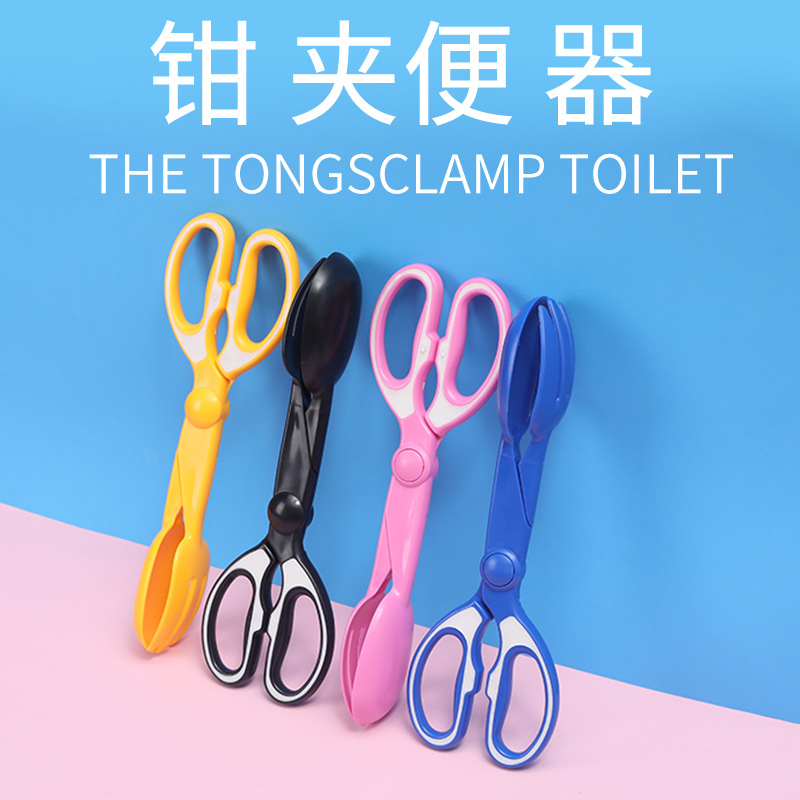 新款宠物拾便器火钳式狗狗猫咪夹便器便携外出宠物铲屎器