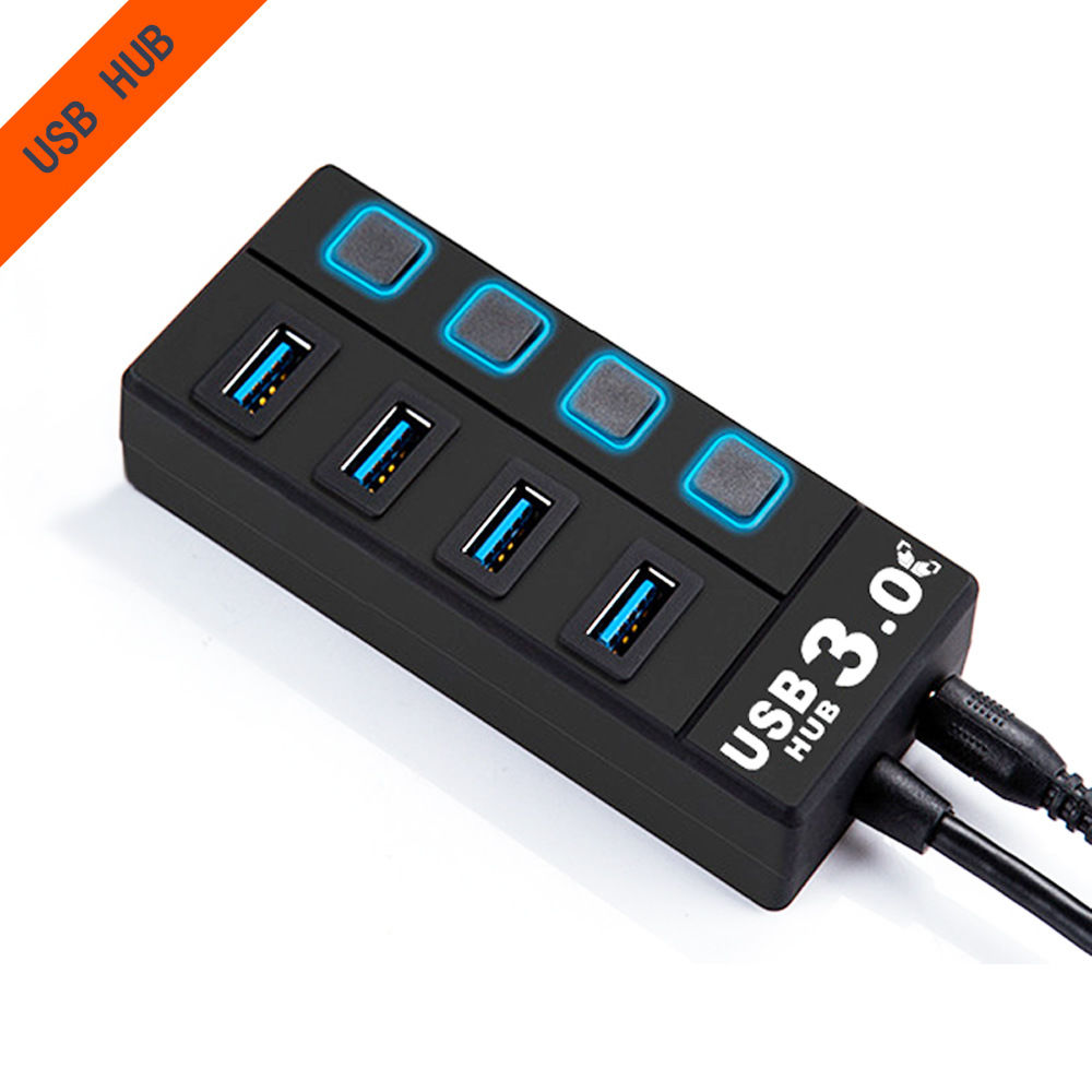 1.2-meter USB3.0 expansion converter, 4-port multi-functional computer external HUB, HUB splitter, high-speed transmission, notebook keyboard, USB flash drive, mouse, USB, various power supplies, XL-5048 Application Scenario