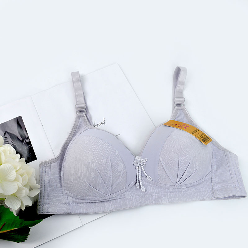 MEI YU Underwear Push Up Bras For Women Deep V Triangle Bra Soft Comfort Bralette Item Picture